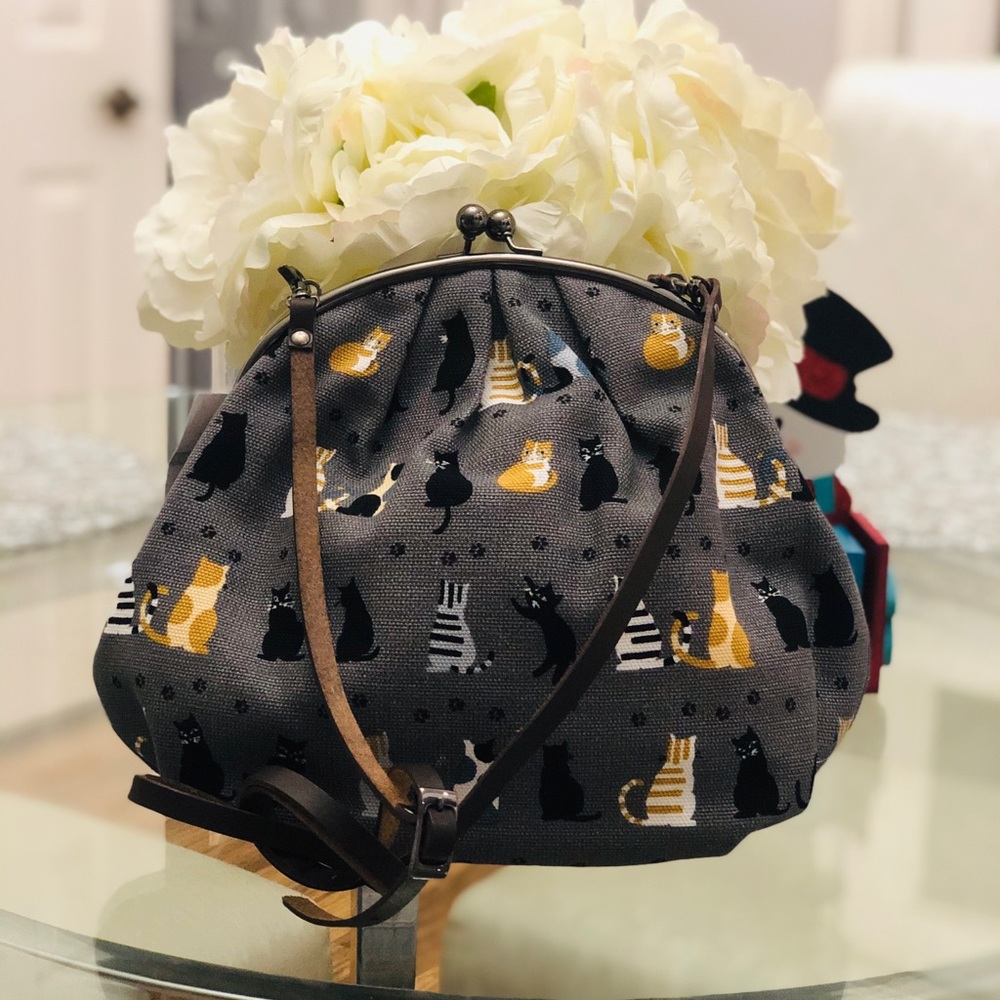 Goryouan Gama bag gray (Cats)